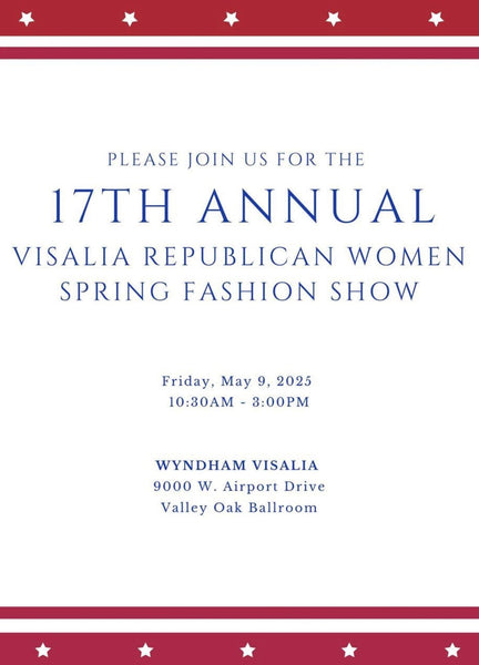 Visalia Republican Women Spring Fashion Show