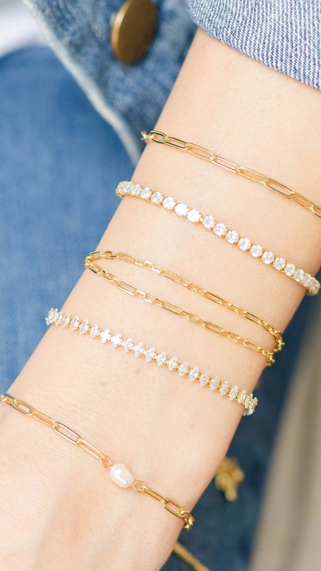 Cosmic Double Link Bracelet