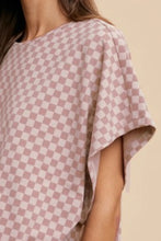 Load image into Gallery viewer, Cosmic Check It Pink Tee
