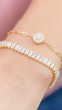 Load image into Gallery viewer, Cosmic Baguette Rope Bracelet
