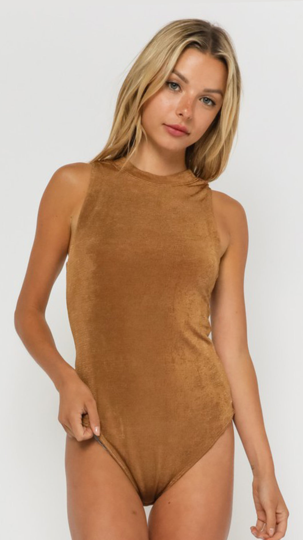 Cosmic Vanna Cognac Bodysuit