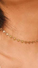 Load image into Gallery viewer, Cosmic Heart Chain Choker
