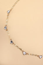 Load image into Gallery viewer, Cosmic Sparkle Heart Layering Chain Necklace
