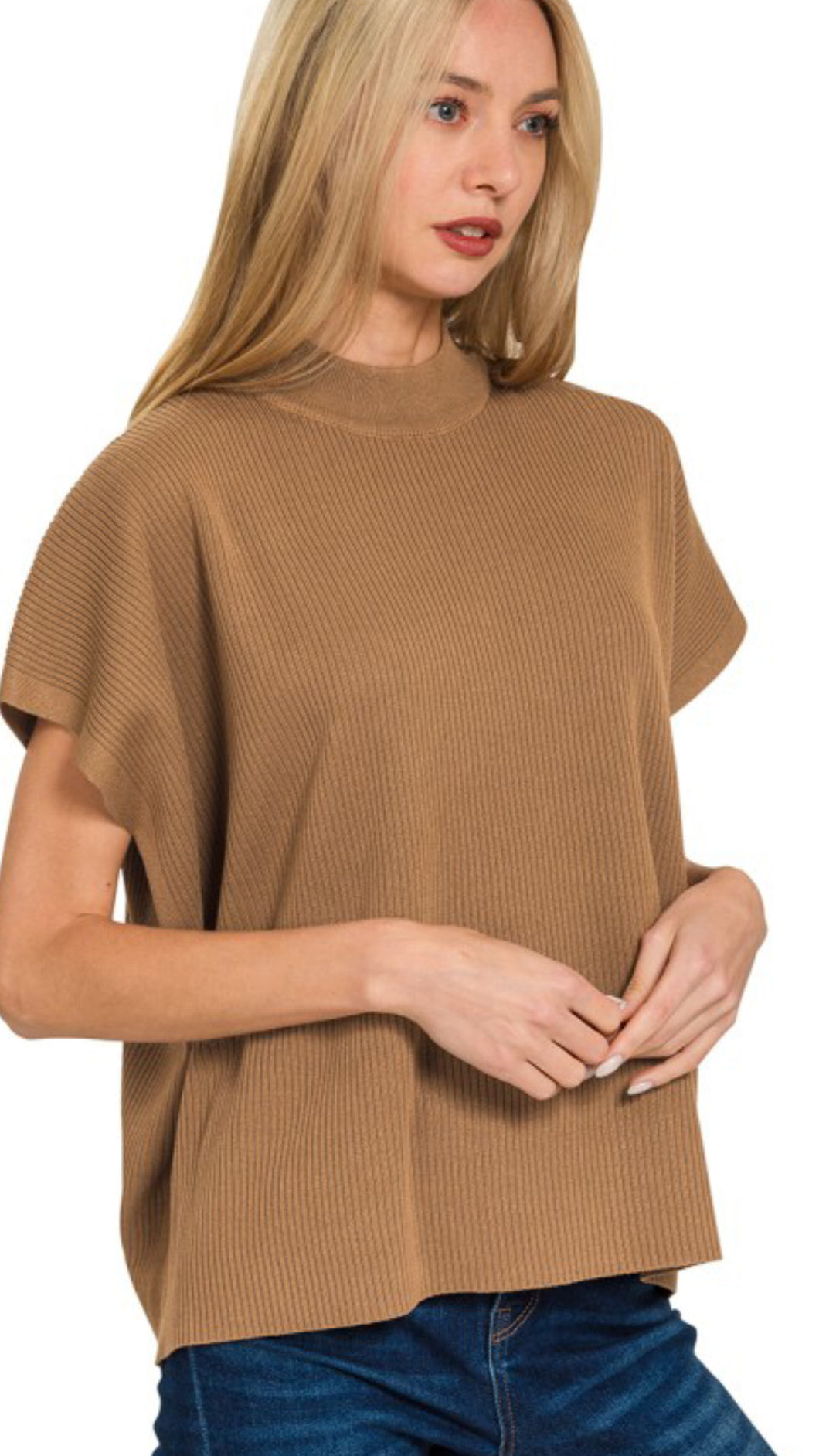 Cosmic Alder Camel Knit