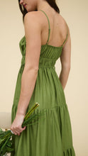 Load image into Gallery viewer, Cosmic Greer Green Dress
