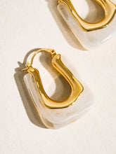 Load image into Gallery viewer, Cosmic Stone Hoop
