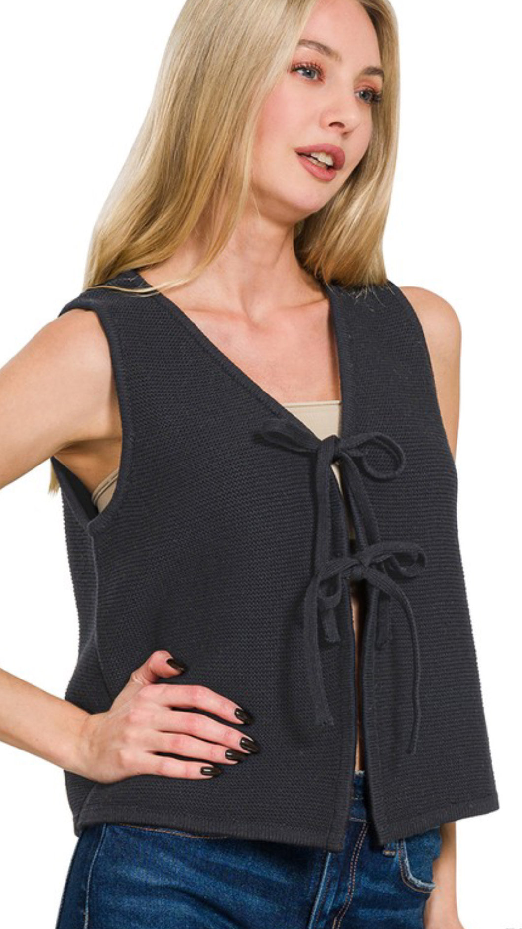 Cosmic Veira Black Vest