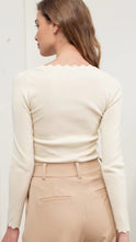 Load image into Gallery viewer, Cosmic Cadence Beige Top
