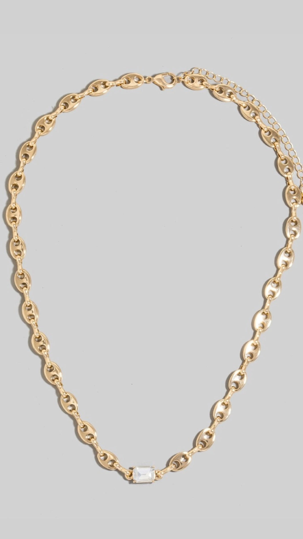 Cosmic Anchor Charm Necklace