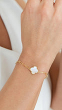 Load image into Gallery viewer, Cosmic Pearled Quatrefoil Bracelet
