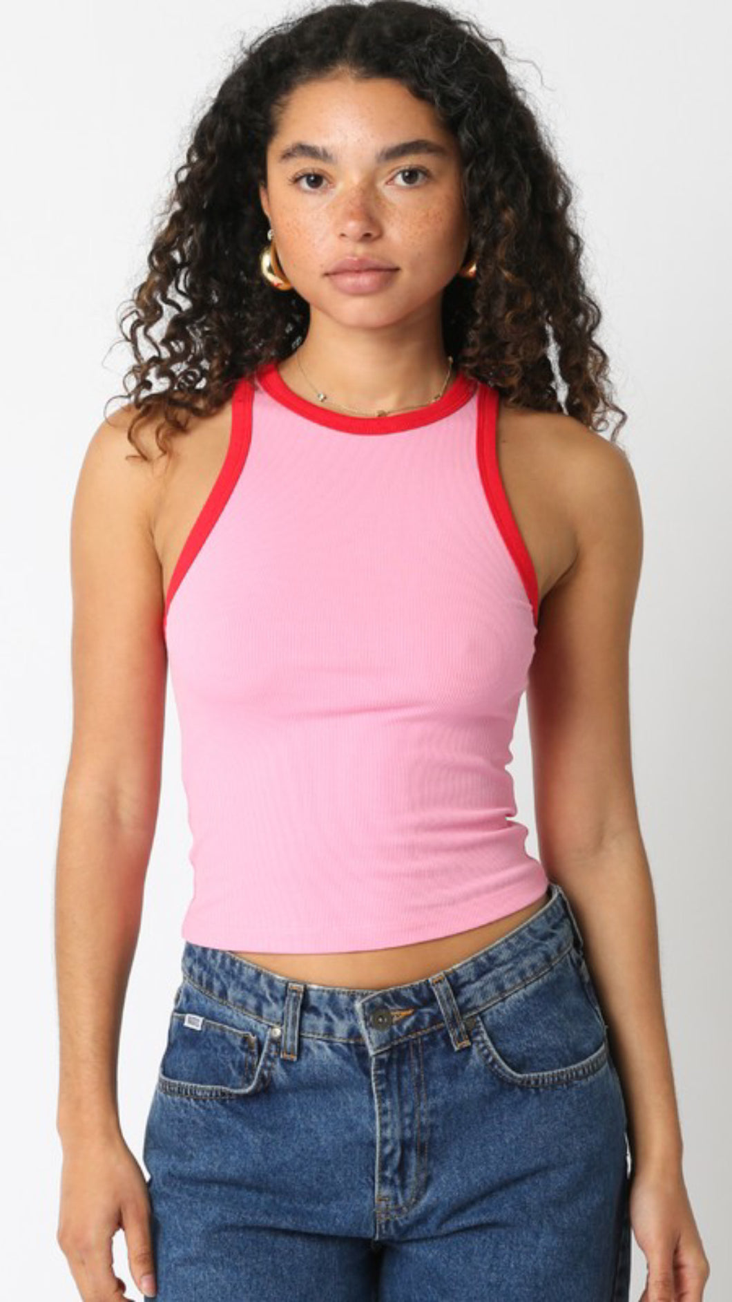 Cosmic Bianci Pink Tank