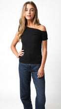 Load image into Gallery viewer, Cosmic Manon Black Top
