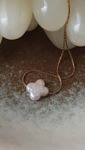 Load image into Gallery viewer, Cosmic Clover Pearl Necklace
