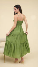 Load image into Gallery viewer, Cosmic Greer Green Dress
