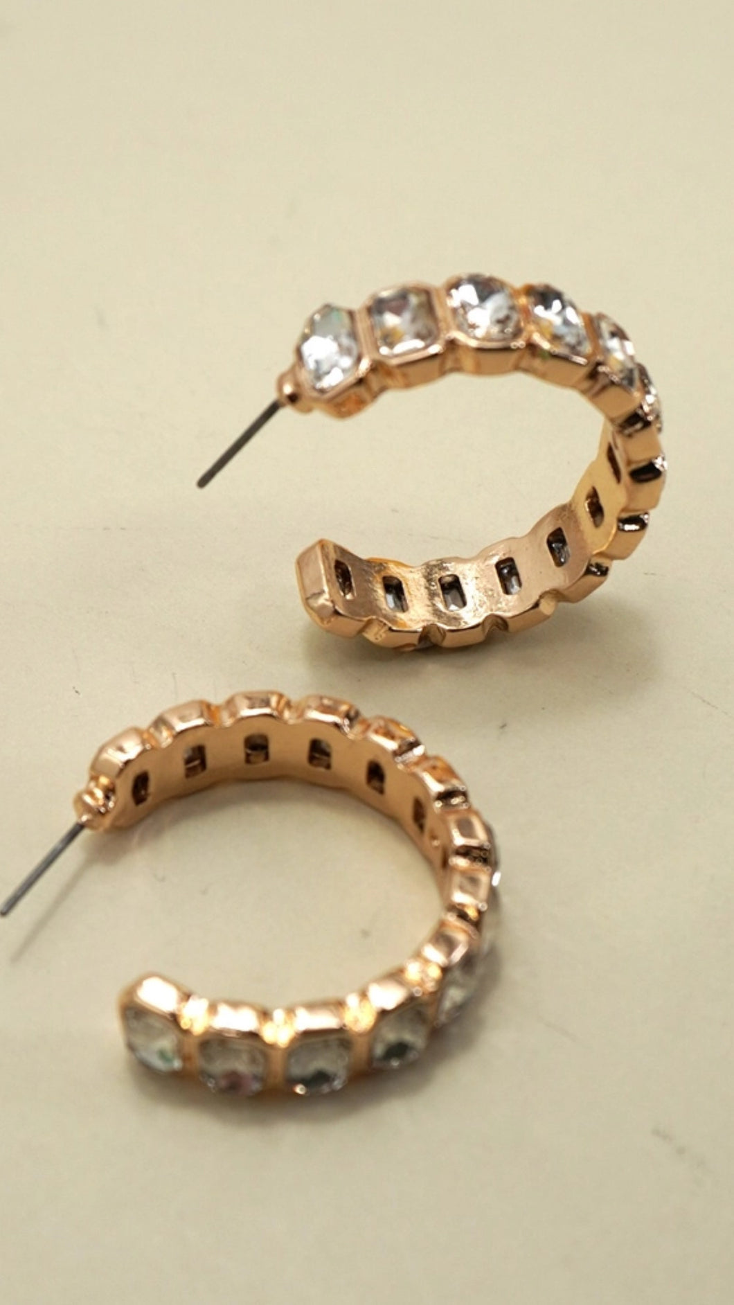 Cosmic Square Sparkle Hoop
