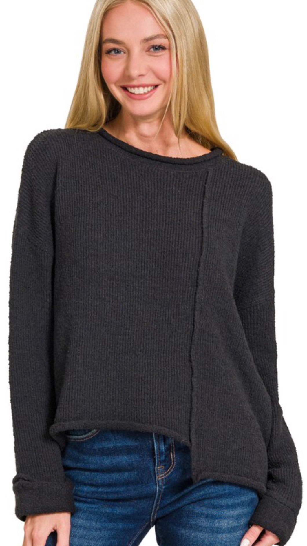Cosmic Ashylnn Black Sweater Top