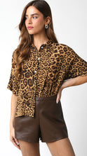 Load image into Gallery viewer, Cosmic Lyss Leopard Blouse
