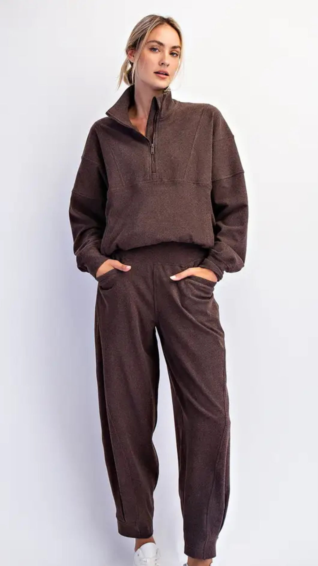 Cosmic Cocoa Luxe Matching Sweat Set