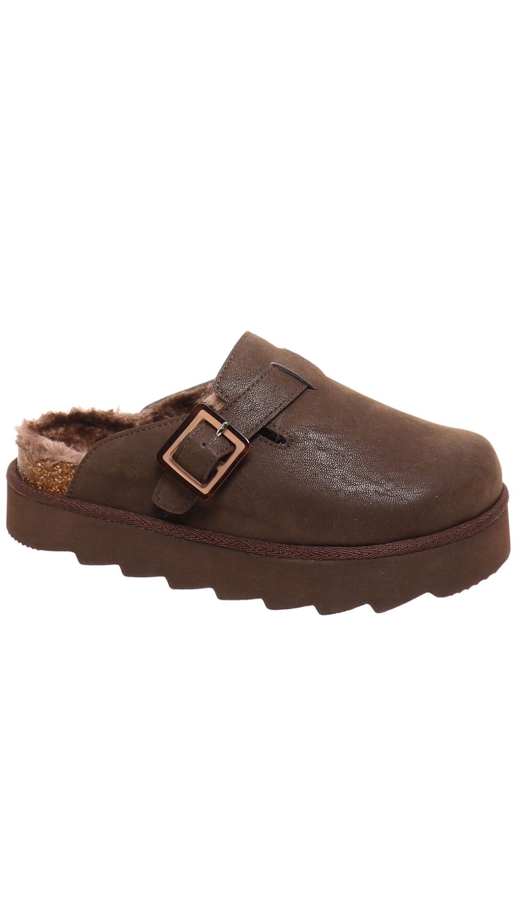 Cosmic Teddy Fur Clogs