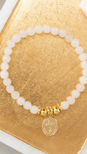 Load image into Gallery viewer, Cosmic White Stone Charm Bracelet
