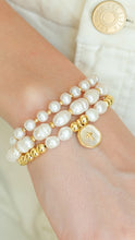 Load image into Gallery viewer, Cosmic Cross Pearl Bracelet
