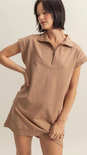 Load image into Gallery viewer, Cosmic Zoe Taupe Dress
