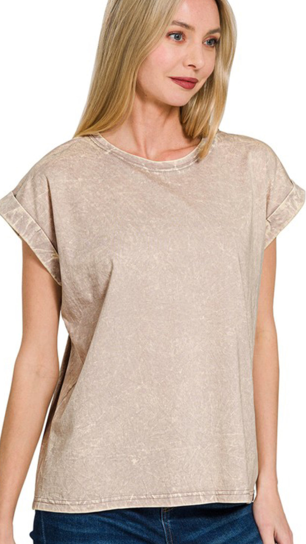 Cosmic Corie Acid Mocha Tee