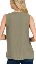 Load image into Gallery viewer, Cosmic Oaklyn Olive Top
