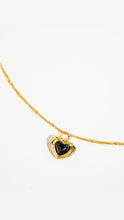 Load image into Gallery viewer, Cosmic Heart Throb Ebony Necklace
