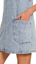Load image into Gallery viewer, Cosmic Pardi Denim Dress

