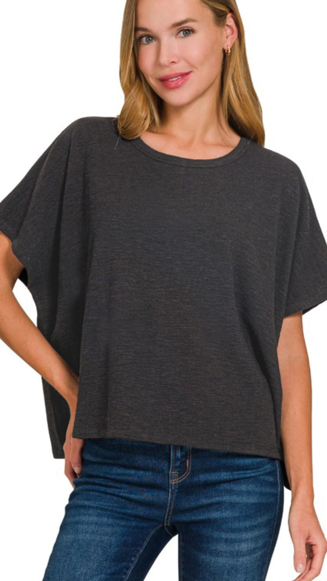 Cosmic Tomi Black Burnout Tee