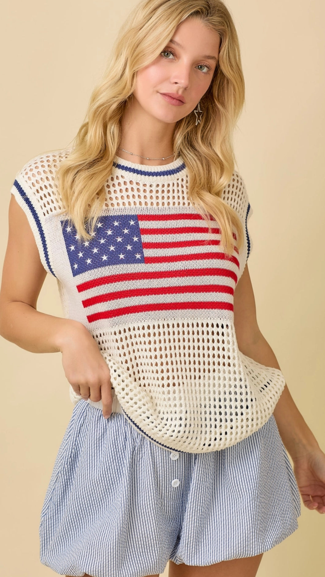 Cosmic Americas Knit