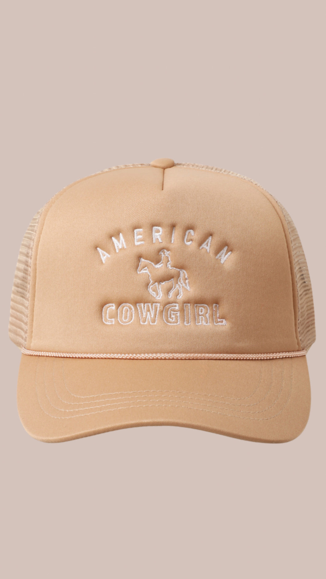 Cosmic American Cowgirl Trucker