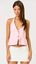 Load image into Gallery viewer, Cosmic Petunia Pink Halter
