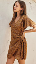 Load image into Gallery viewer, Cosmic Emi Wrap Dress
