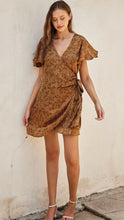 Load image into Gallery viewer, Cosmic Emi Wrap Dress
