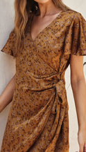 Load image into Gallery viewer, Cosmic Emi Wrap Dress
