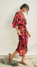 Load image into Gallery viewer, Cosmic Passion Ruched Dress
