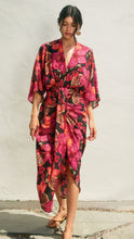 Load image into Gallery viewer, Cosmic Passion Ruched Dress
