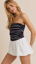 Load image into Gallery viewer, Cosmic Nautica Bubble Romper
