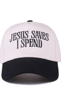Load image into Gallery viewer, Cosmic Jesus Saves Black Cap
