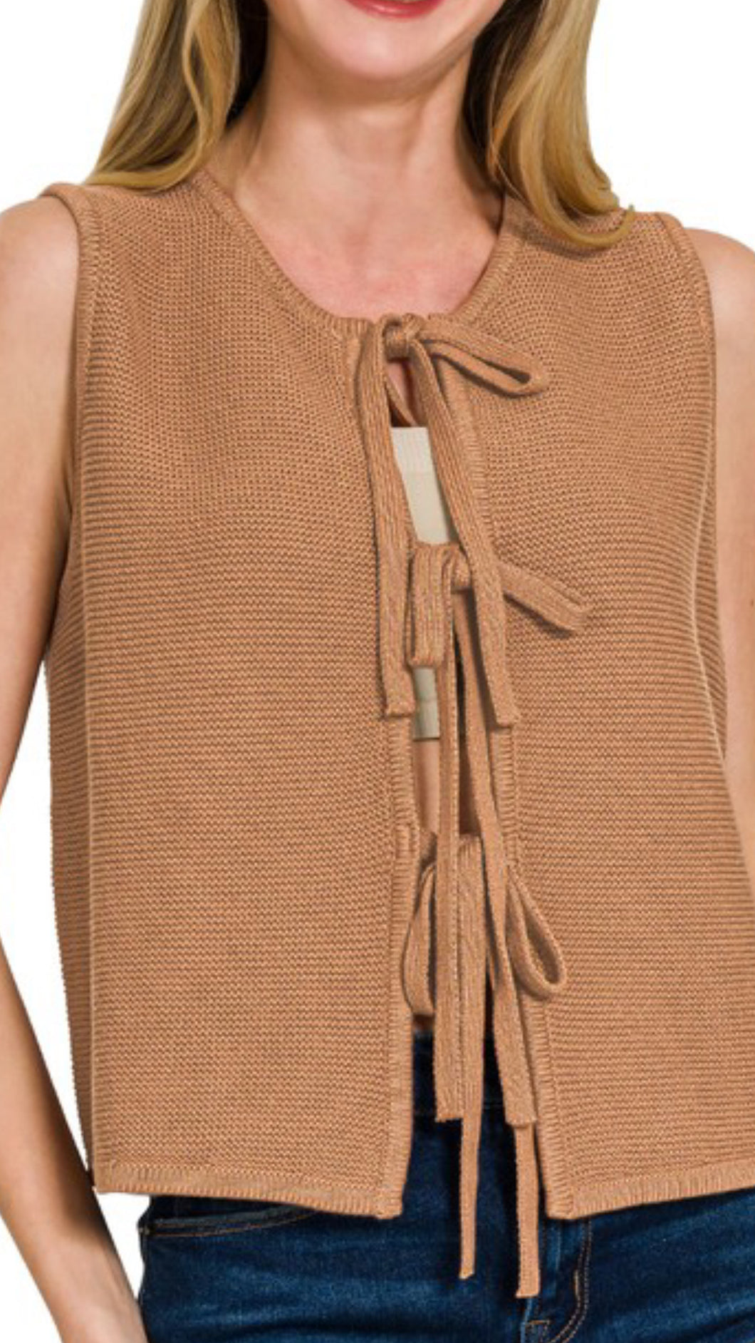 Cosmic Vera Camel Vest
