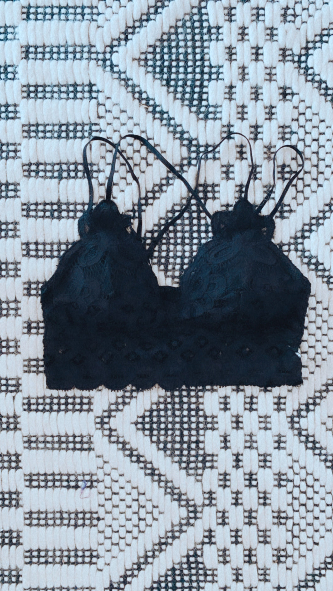 Cosmic Pax Black Bralette